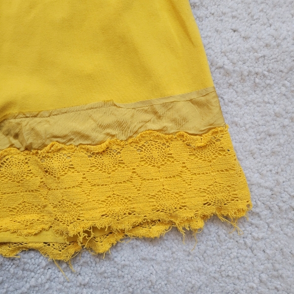 Anthropologie yellow halter dress - Picture 3 of 7